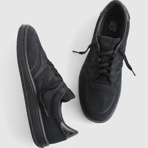 New Balance T500D All Black Sneakers - black